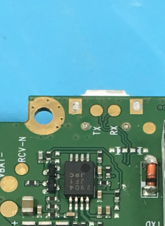 rx tx test pads
